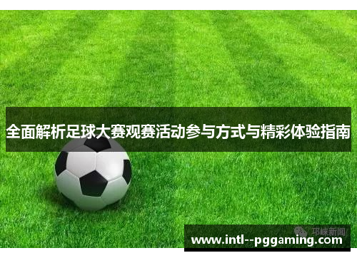 全面解析足球大赛观赛活动参与方式与精彩体验指南